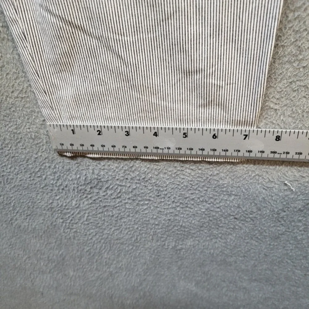 Etro Men Pants 46 Gray Striped Dress Pants 28